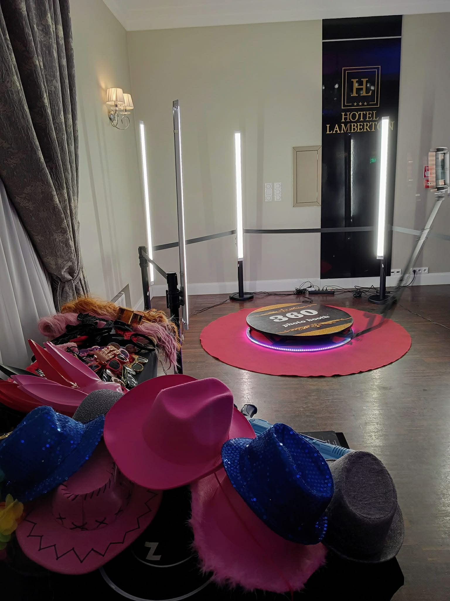 Fotobudka 360 wynajem Hotel Lamberton Warszawa